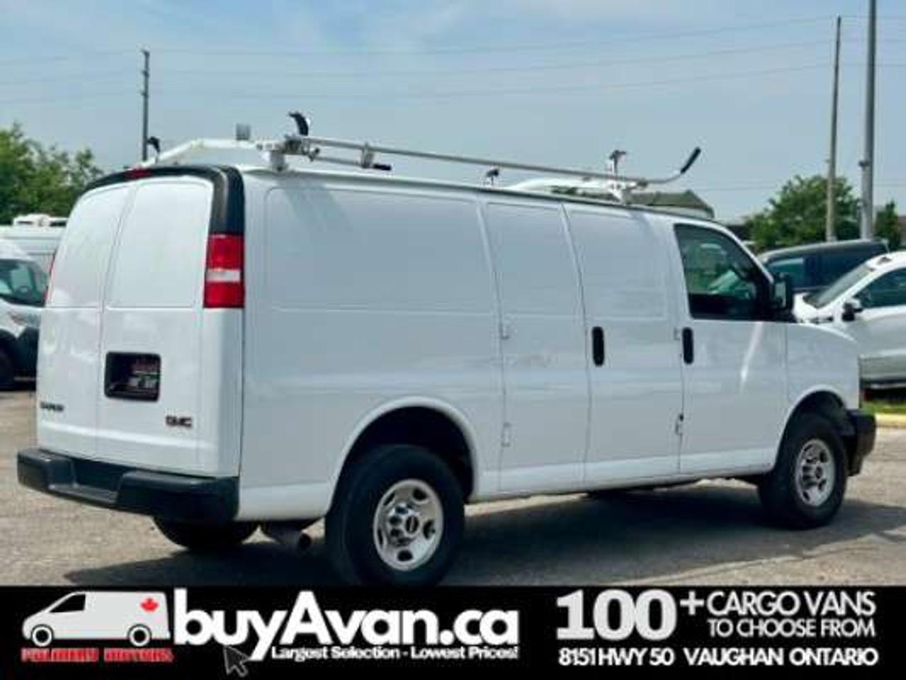 2023 GMC Savana 2500 + Ladder Racks Shelves *SAFETY INCLUDED* Photo