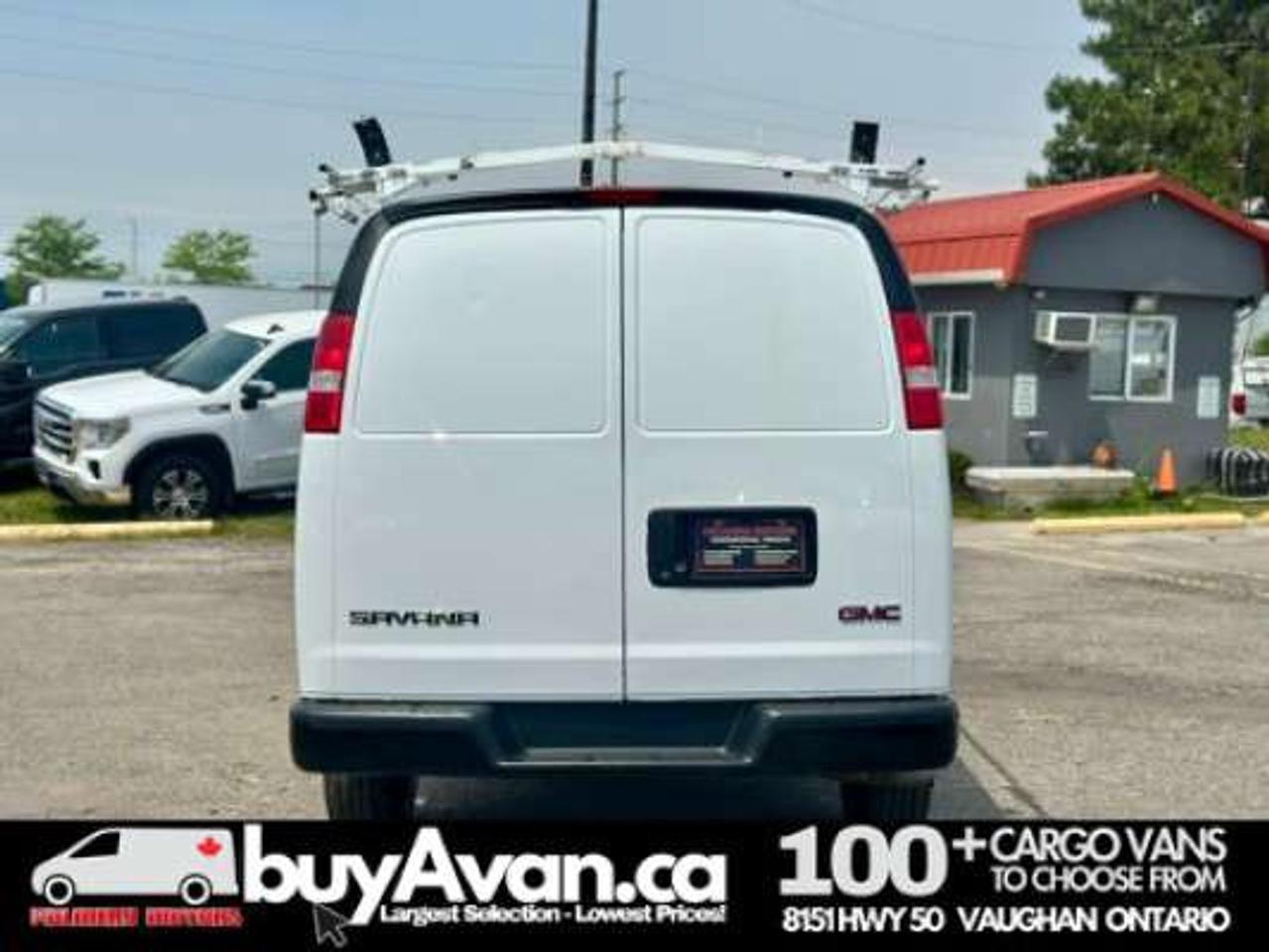 2023 GMC Savana 2500 + Ladder Racks Shelves *SAFETY INCLUDED* Photo