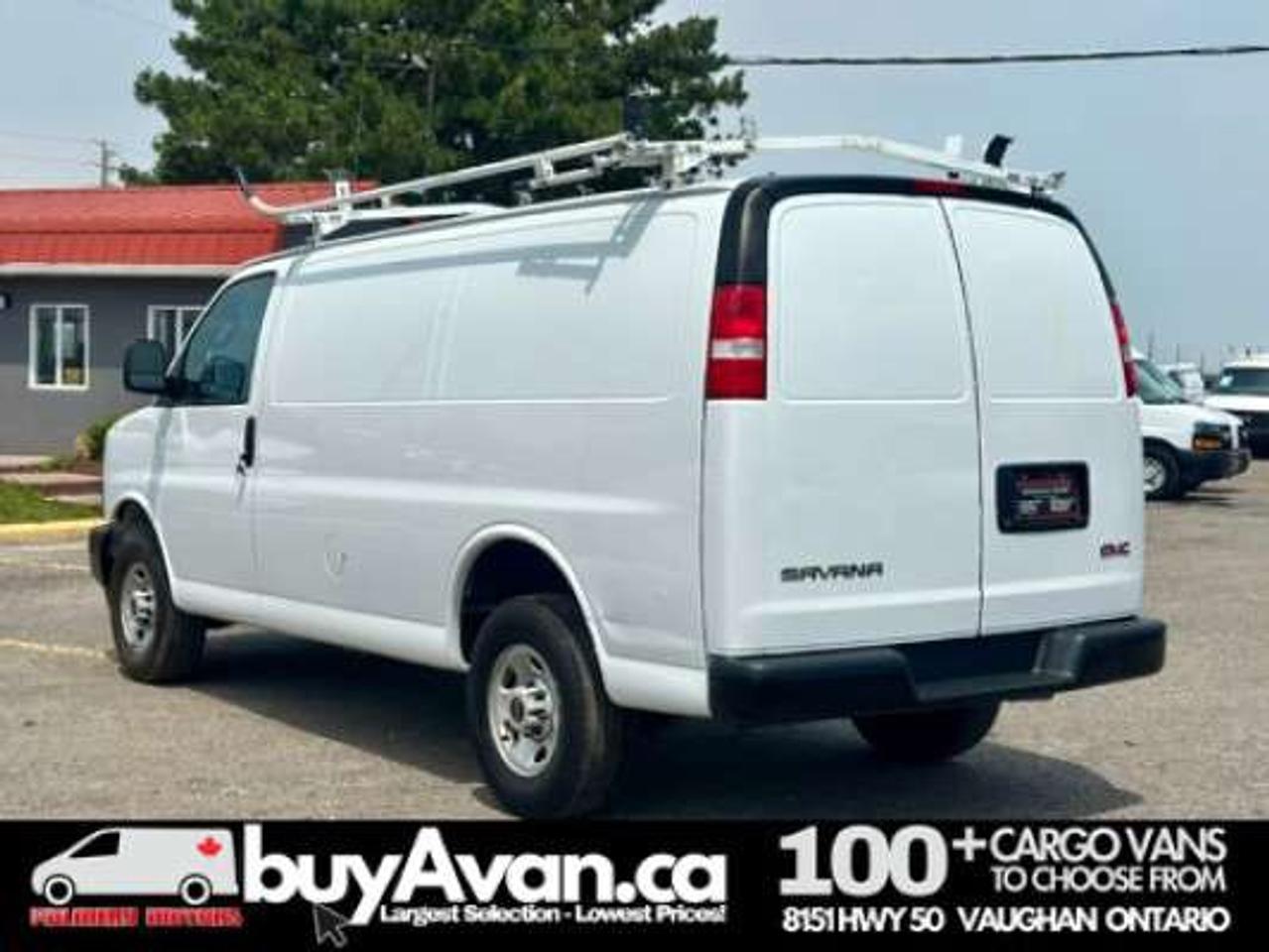 2023 GMC Savana 2500 + Ladder Racks Shelves *SAFETY INCLUDED* Photo