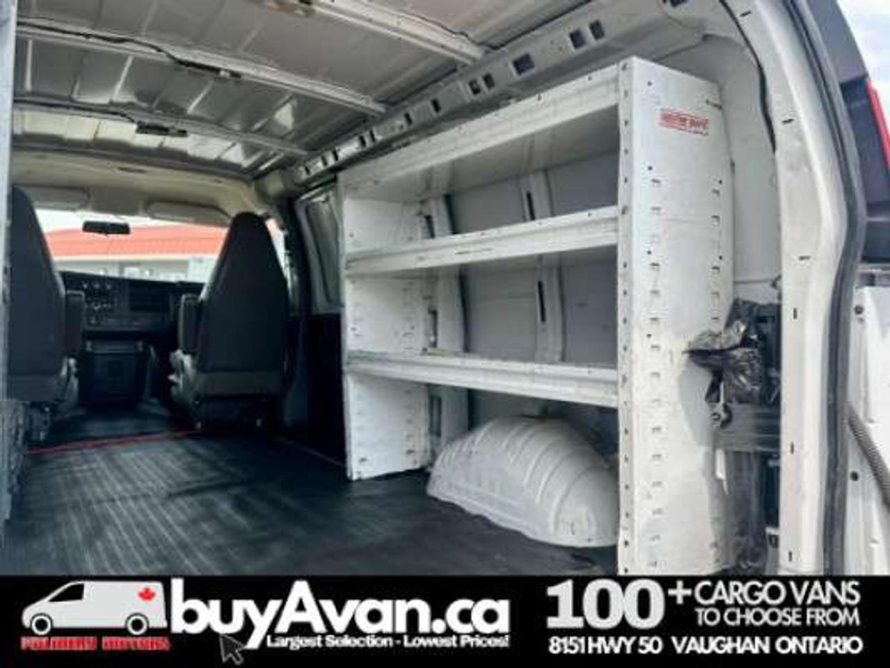 2023 GMC Savana 2500 + Ladder Racks Shelves *SAFETY INCLUDED* Photo