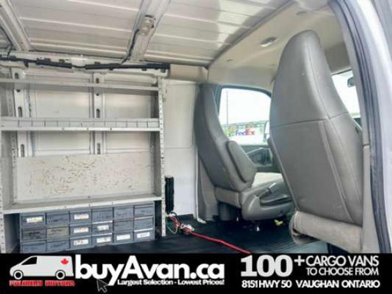 2023 GMC Savana 2500 + Ladder Racks Shelves *SAFETY INCLUDED* Photo