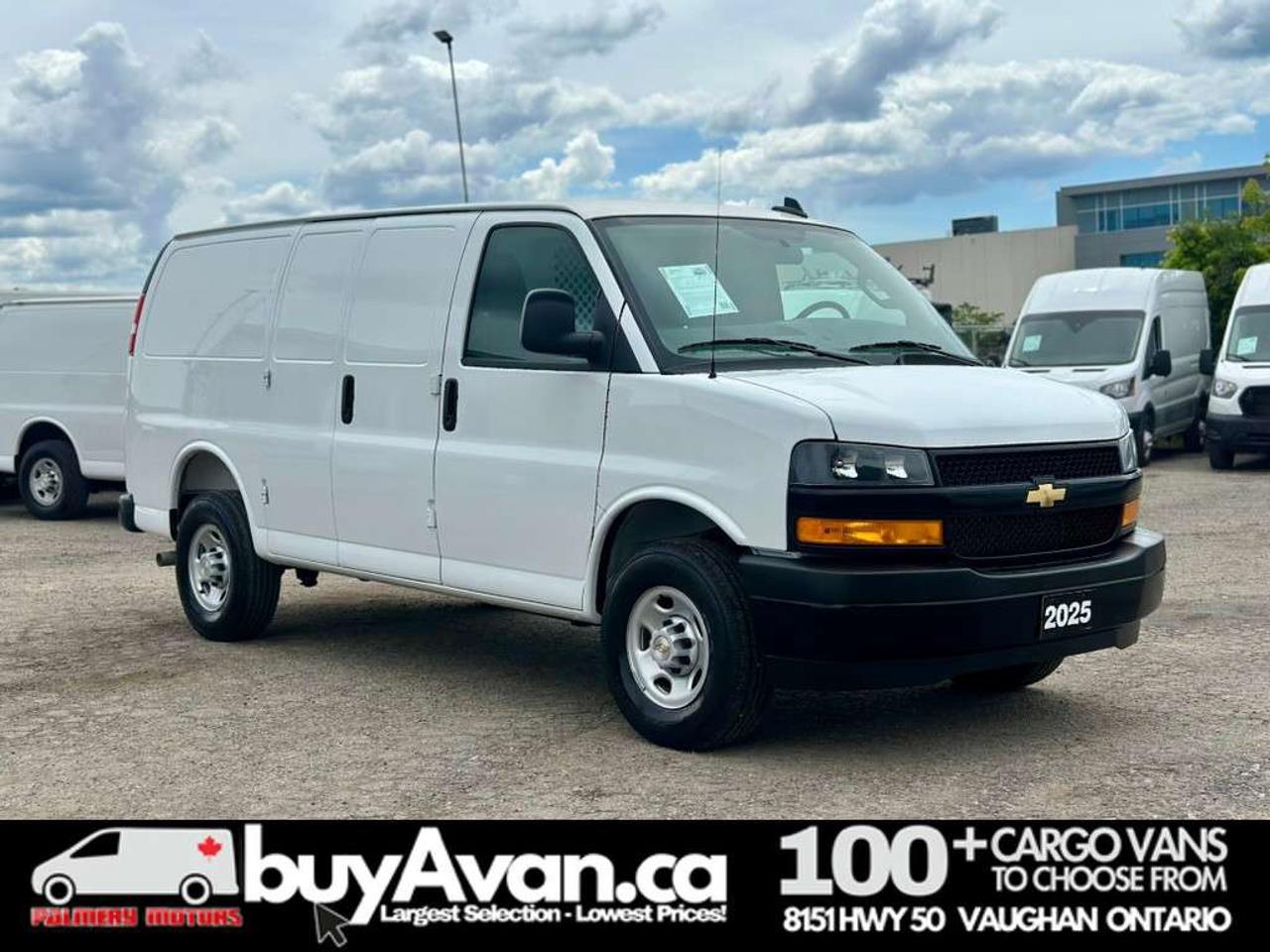 2025 Chevrolet Express 2500 + Divider No Windows *NO EXTRA FEES* Photo