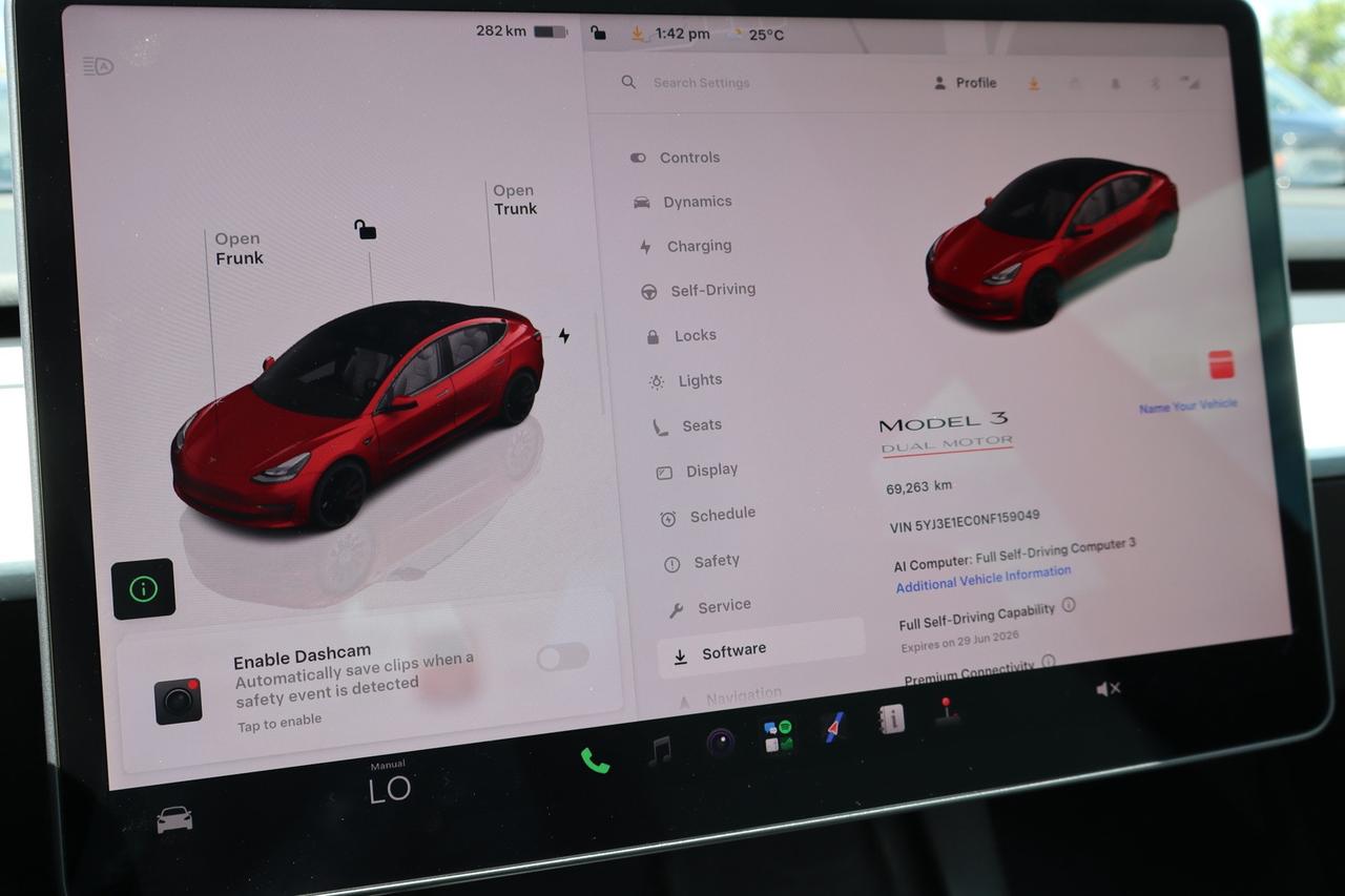 2022 Tesla Model 3 Performance   No Accident   White Interior Photo