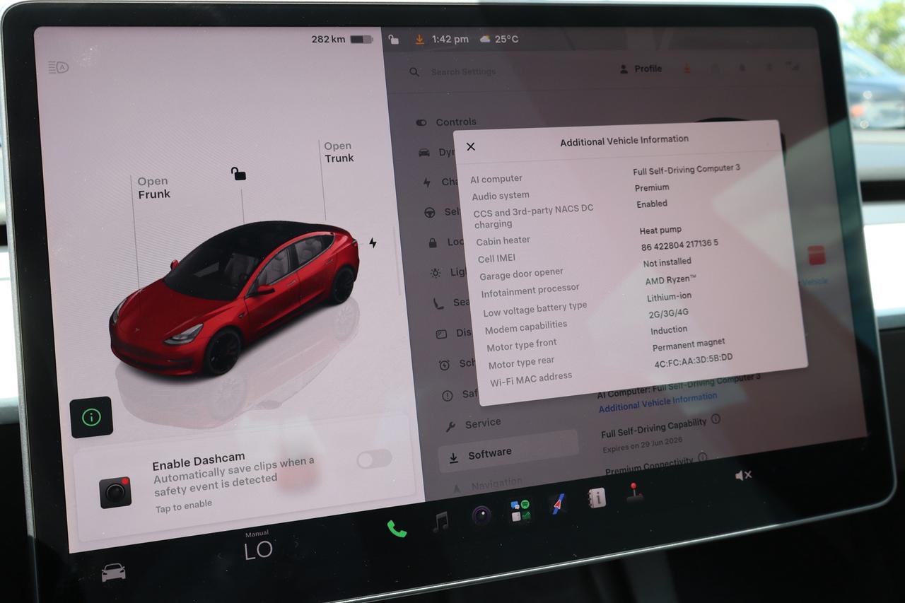 2022 Tesla Model 3 Performance   No Accident   White Interior Photo