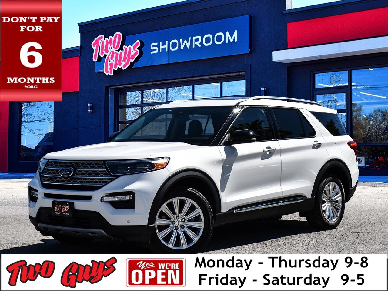 2021 Ford Explorer Limited 4WD Leather Panoroof Nav Back Up Camera Photo0