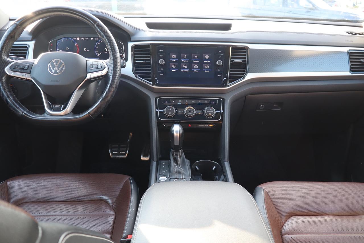 2021 Volkswagen Atlas Execline R-Line 4MOTION V6 Brown Interior 6 Passen Photo