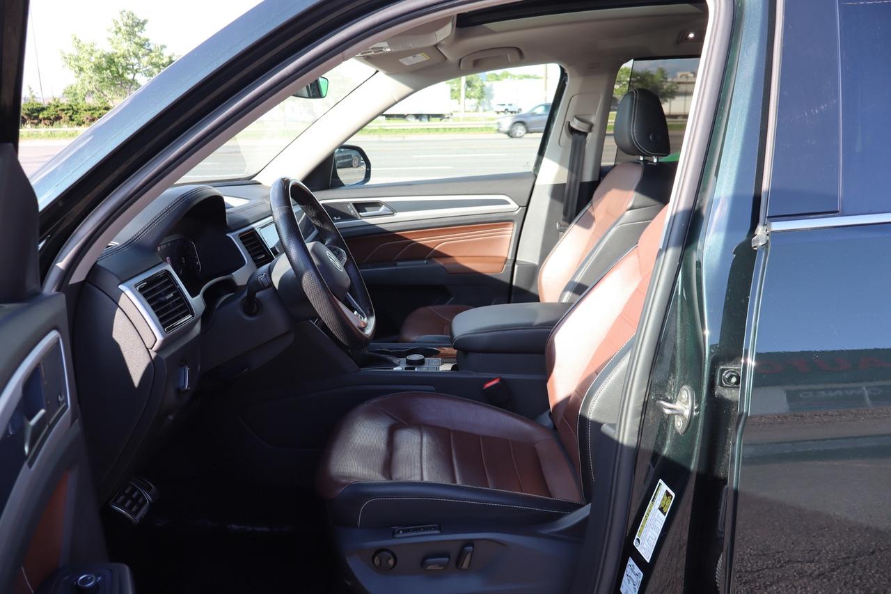 2021 Volkswagen Atlas Execline R-Line 4MOTION V6 Brown Interior 6 Passen Photo