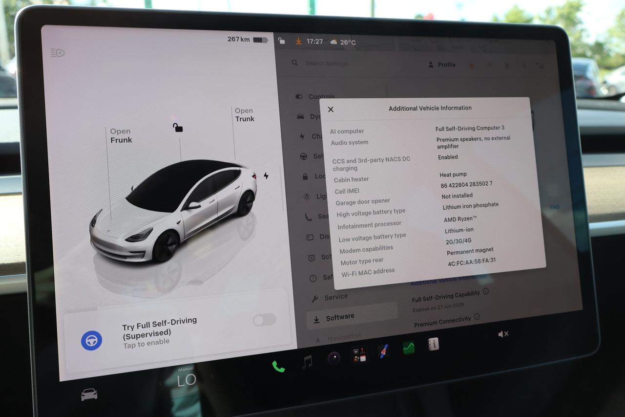 2022 Tesla Model 3 Standard Range Plus   No Accident Photo