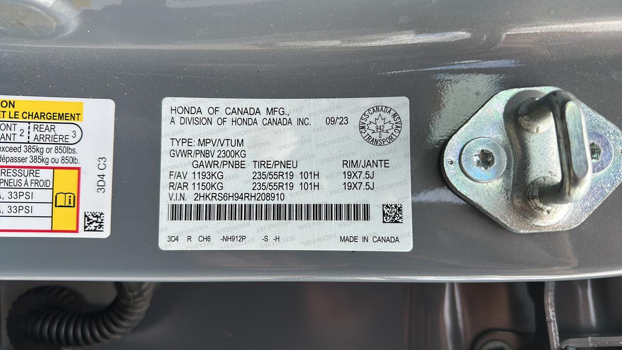2024 Honda CR-V Hybrid Touring AWD Photo