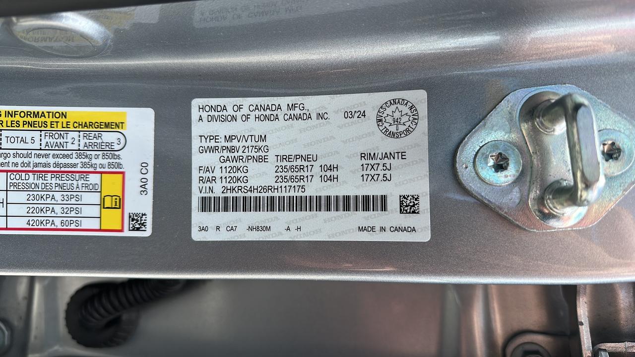 2024 Honda CR-V LX-B AWD Photo
