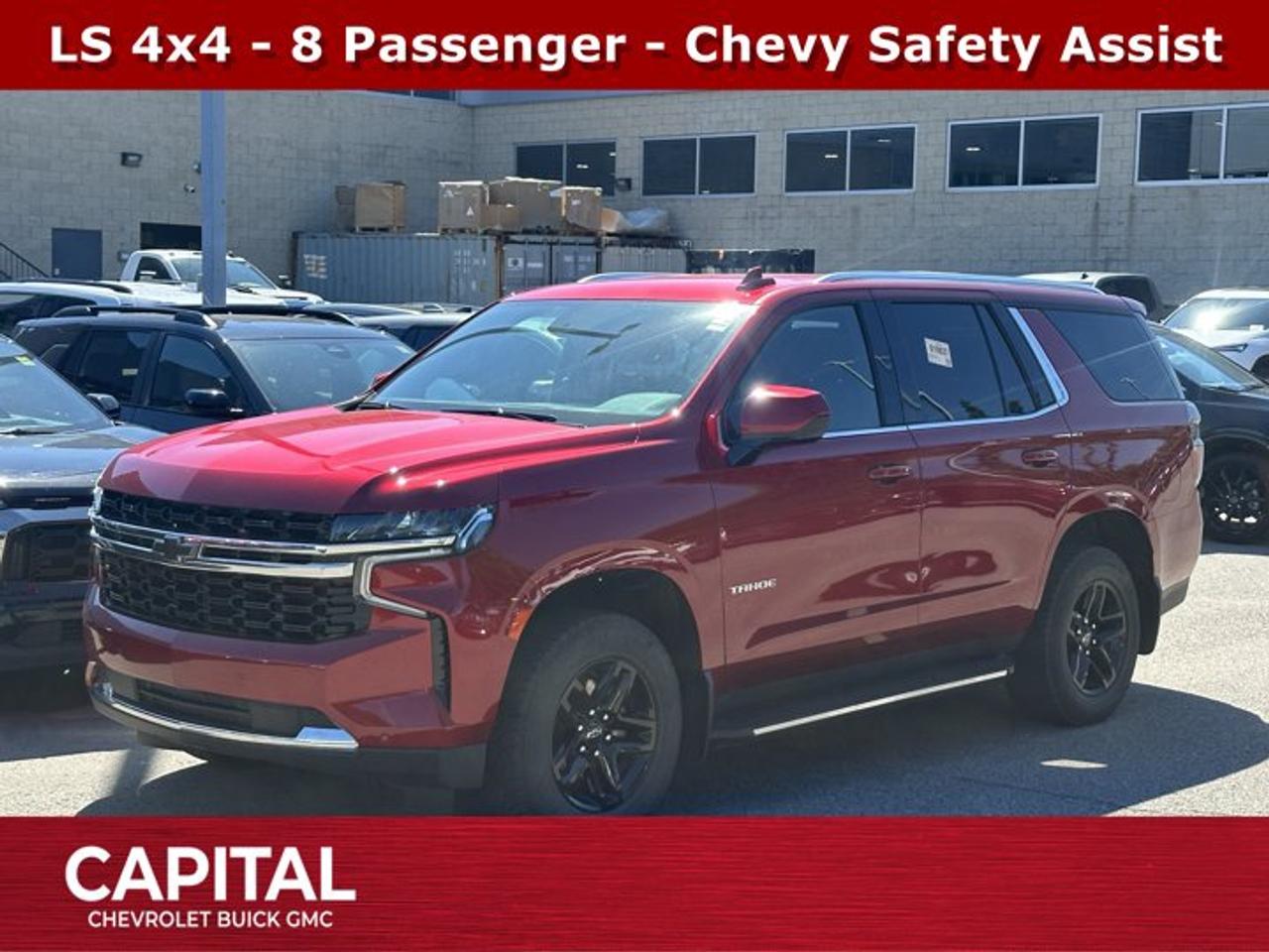 Recent Arrival!Ask for the Internet Department for more information or book your test drive today! Call 403-256-4960 for fast answers at your fingertips! Disclaimer: All prices are plus taxes. See dealer for details. AMVIC Licensed Dealer # B2020028.2024 Tahoe 10-Speed Automatic with Overdrive 4WD Tahoe LS, 4WD, 1st & 2nd Row Colour-Keyed Carpeted Floor Mats, Colour-Keyed Carpeting Floor Covering, Driver & Front Outboard Passenger Airbags, Floor Console w/Storage Area, LED Daytime Running Lamps, Preferred Equipment Group 1LS, Remote Start, SiriusXM w/360L, Wheels: 18 x 8.5 Bright Silver Painted Aluminum, Wrapped Steering Wheel.