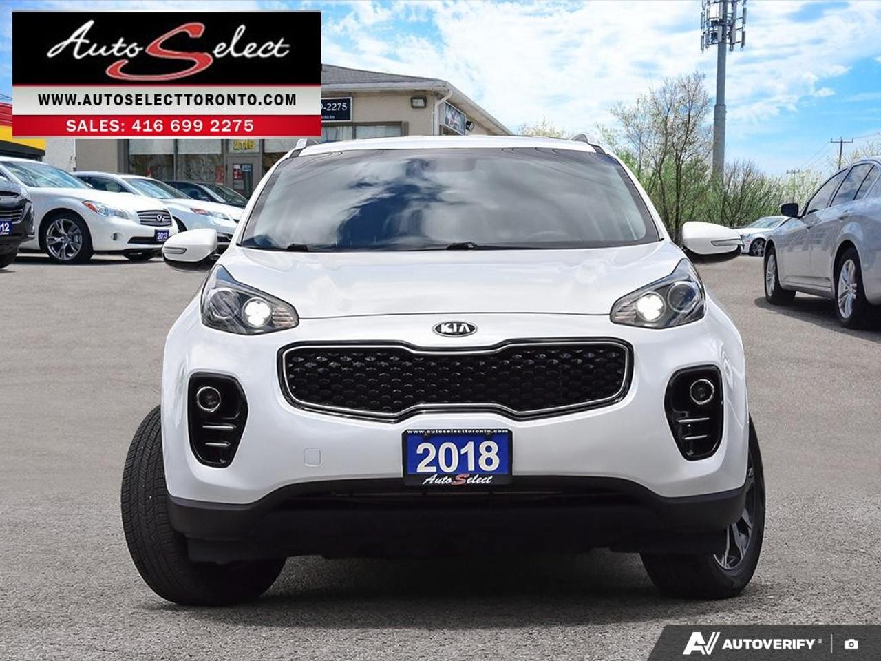 2018 Kia Sportage EX Premium AWD - Apple Carplay - Leather - Clean Carfax Photo