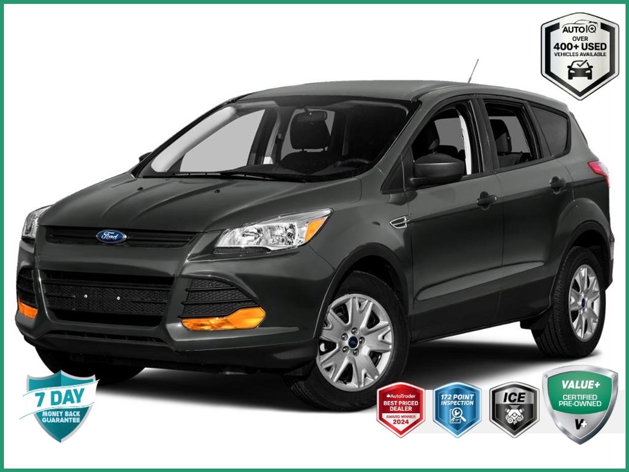 Odometer is 44734 kilometers below market average!<br><br>4WD, 10-Way Power Drivers Seat Adjuster, Alloy wheels, Black Side Rails, Delay-off headlights, Dual Electronic Automatic Temperature Control, Equipment Group 201A, Exterior Parking Camera Rear, Front Bucket Seats, Fully automatic headlights, Heated door mirrors, Heated front seats, Outside temperature display, Perimeter Alarm, Radio: AM/FM Single CD/MP3 Capable w/201A, Rear window defroster, Remote keyless entry, Reverse Sensing System, SE Convenience Package, Split folding rear seat, Steering wheel mounted audio controls, SYNC 3 Communications & Entertainment System, Telescoping steering wheel, Tilt steering wheel, Tonneau Cover.<br><br>Magnetic<br>2016 Ford Escape SE<br>4D Sport Utility EcoBoost 2.0L I4 GTDi DOHC Turbocharged VCT 6-Speed Automatic with Select-Shift 4WD<br><br>Awards:<br>  * 2016 KBB.com Brand Image Awards<br><br>Reviews:<br>  * Turbocharged engines deliver strong performance and high fuel economy; many high-tech features; agile handling; high-quality cabin; comfortable seating. Source: Edmunds<p> </p>

<h4>VALUE+ CERTIFIED PRE-OWNED VEHICLE</h4>

<p>
- 36-point Provincial Safety Inspection<br>
- 172-point inspection combined mechanical, aesthetic, functional inspection including a vehicle report card<br>
- Warranty: 30 Days or 1500 KMS on mechanical safety-related items and extended plans are available<br>
- Complimentary CARFAX Vehicle History Report<br>
- 2X Provincial safety standard for tire tread depth<br>
- 2X Provincial safety standard for brake pad thickness<br>
- 7 Day Money Back Guarantee*<br>
- Market Value Report provided<br>
- Complimentary 3 months SIRIUS XM satellite radio subscription on equipped vehicles<br>
- Complimentary wash and vacuum<br>
- Vehicle scanned for open recall notifications from manufacturer
</p>

<p>SPECIAL NOTE: This vehicle is reserved for AutoIQs retail customers only. Please, No dealer calls. Errors & omissions excepted.</p>

<p>*As-traded, specialty or high-performance vehicles are excluded from the 7-Day Money Back Guarantee Program (including, but not limited to Ford Shelby, Ford mustang GT, Ford Raptor, Chevrolet Corvette, Camaro 2SS, Camaro ZL1, V-Series Cadillac, Dodge/Jeep SRT, Hyundai N Line, all electric models)</p>