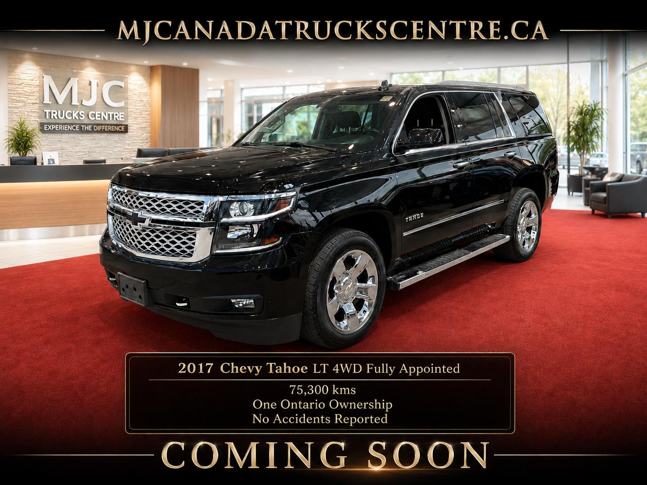 2017 Chevrolet Tahoe LT 4WD Triple Black Photo
