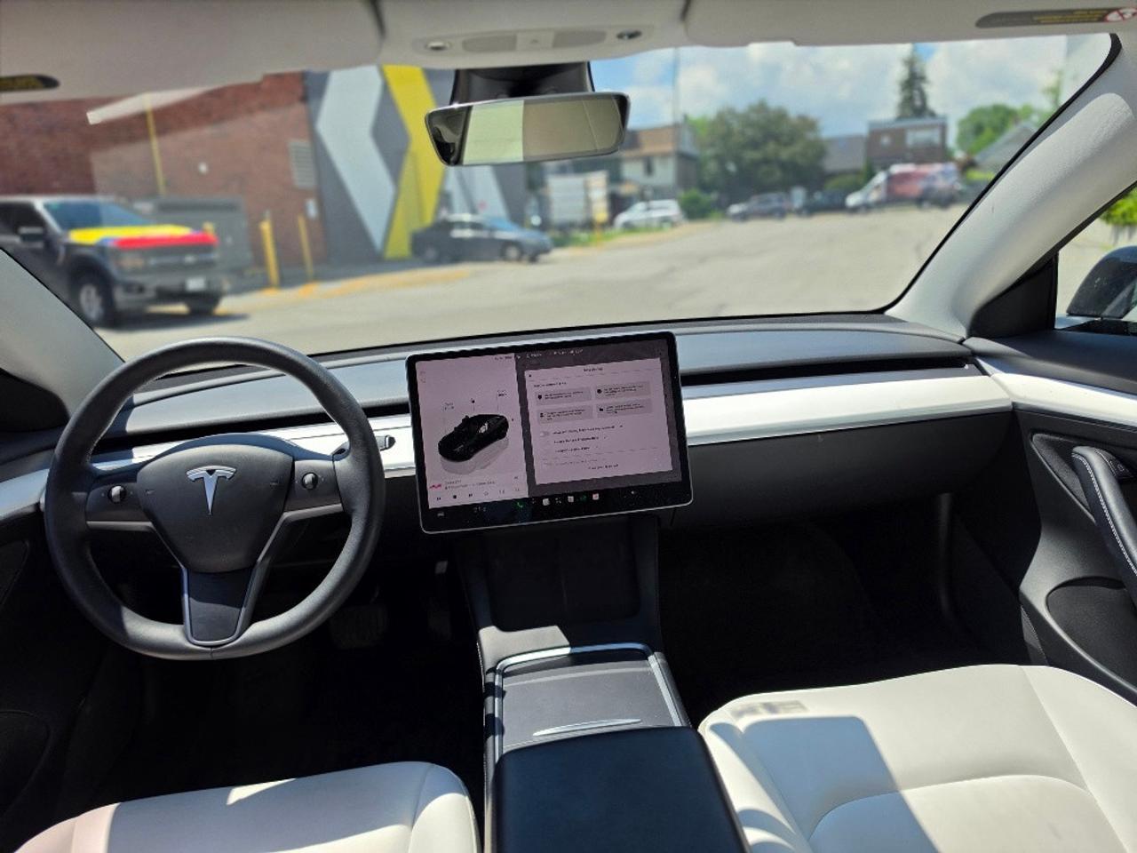 2022 Tesla Model 3 STANDARD RANGE PLUS-WHITE INTERIOR-LFP BATTERY-CERTIFIED Photo