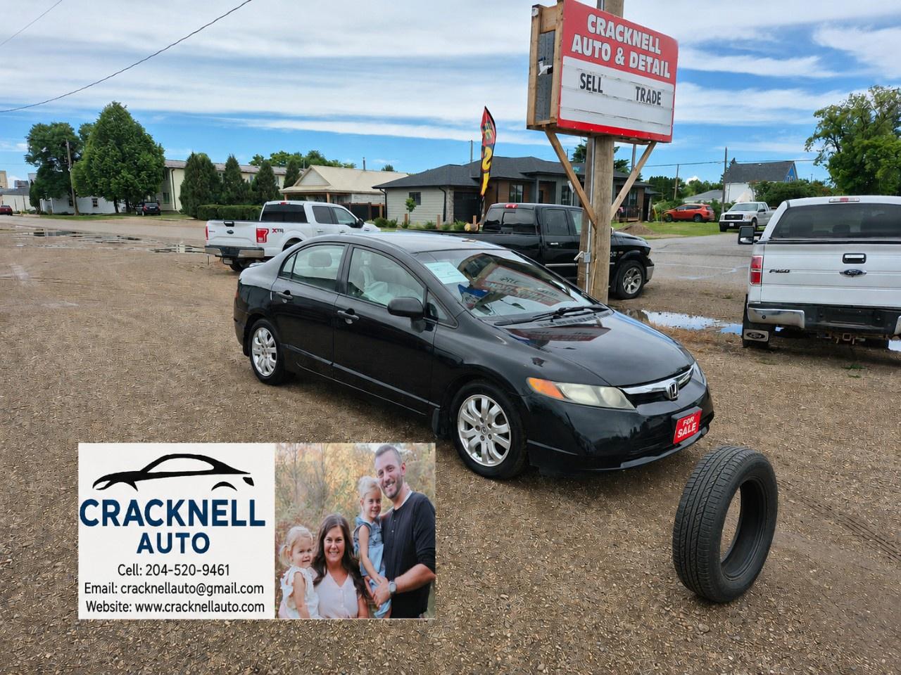Used 2008 Honda Civic Sdn DX-G Automatic for sale in Carberry, MB