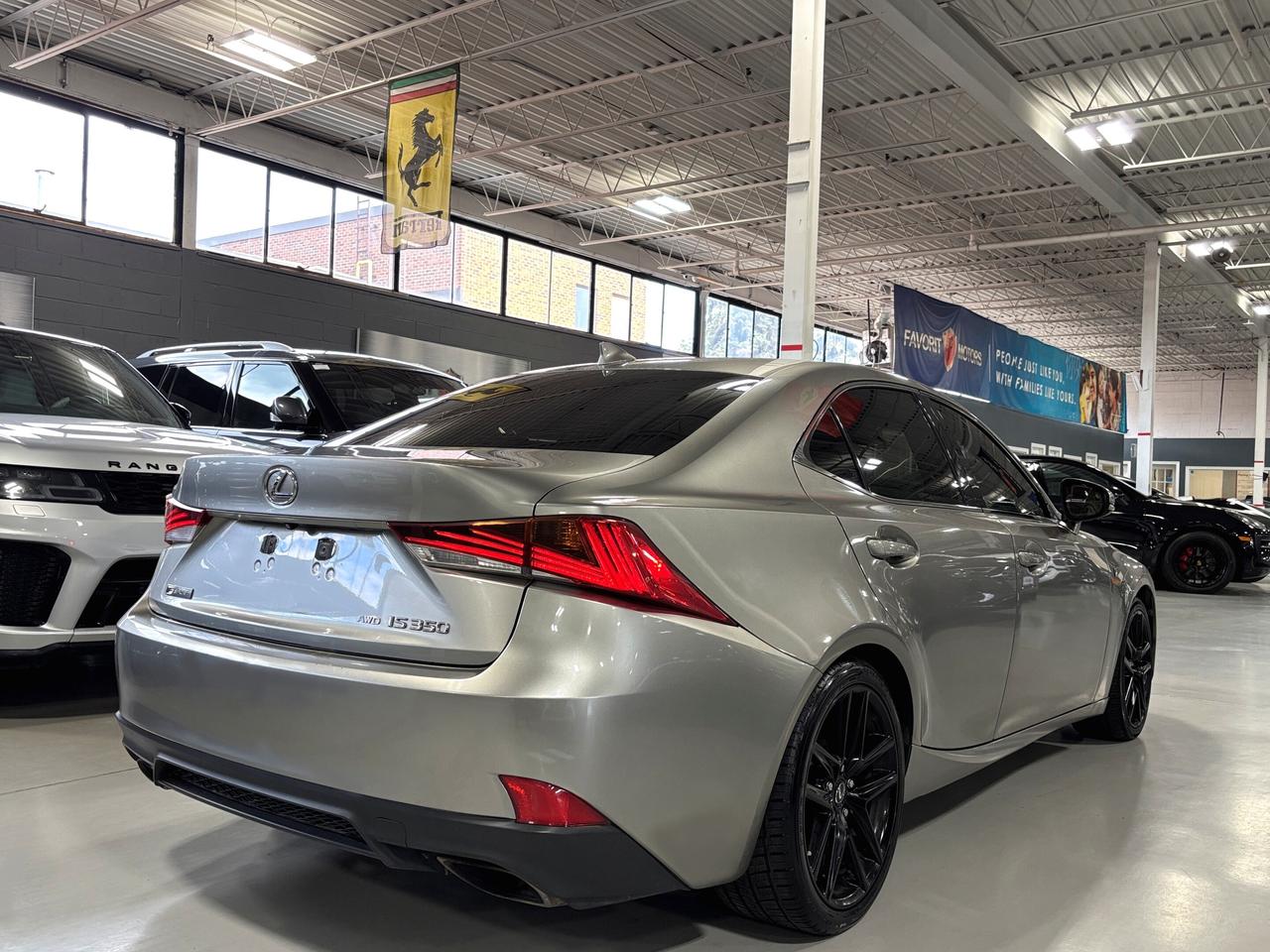2017 Lexus IS 350 F-SPORT|AWD|V6|LEATHER|BACKUPCAM|SUNROOF|SAFETECH| Photo4
