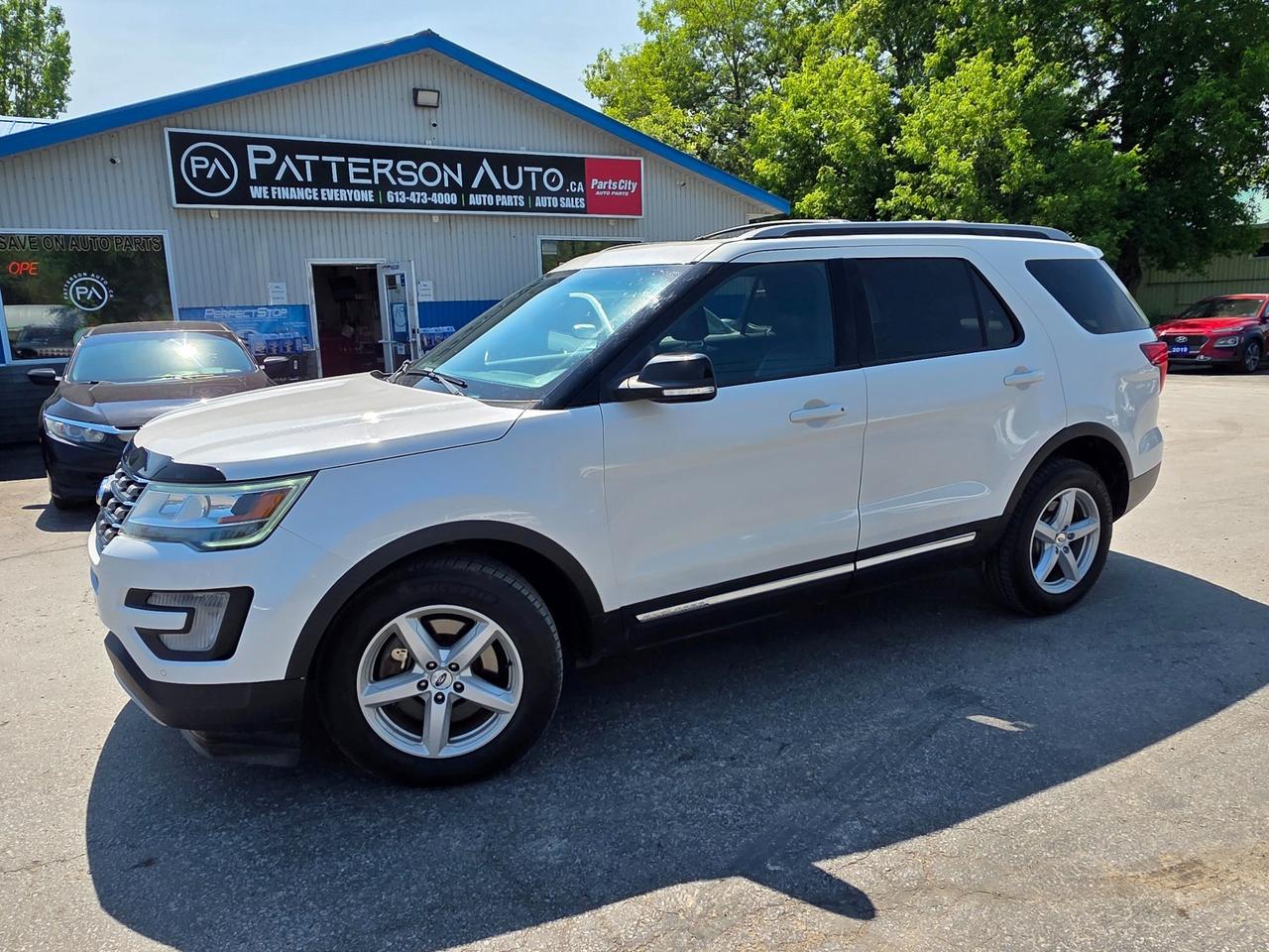 CLEAN CARFAX - HEATED SEATS - BACK UP CAM Discover adventure in the 2016 Ford Explorer XLT 4WD, now available at Patterson Auto Sales. This pre-owned SUV delivers power and confidence with its robust 3.5L V6 DOHC 24V engine, making every journey smooth and exhilarating. Step inside to experience luxurious leather seating, providing comfort for every passenger. Whether youre navigating city streets or exploring off the beaten path, the Explorer XLTs advanced four-wheel drive system ensures youre always in control. Elevate your drive with style, capability, and reliabilityvisit us today to make this exceptional SUV yours.