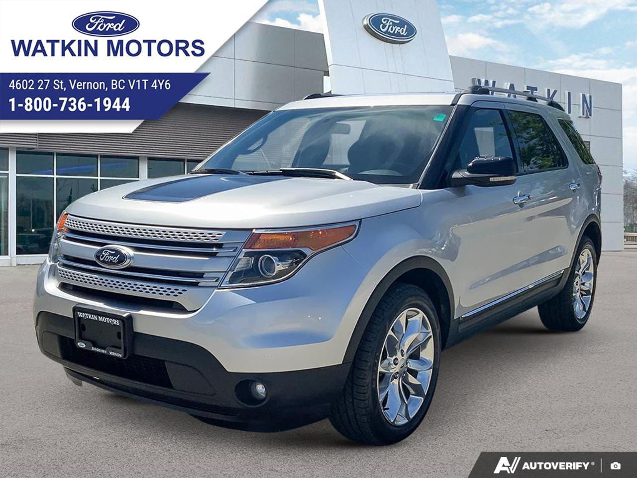 Used 2013 Ford Explorer XLT for sale in Vernon, BC
