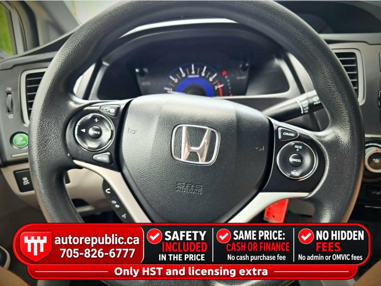 2014 Honda Civic LX Certified Mint Condition Oil Sprayed One Owner Photo