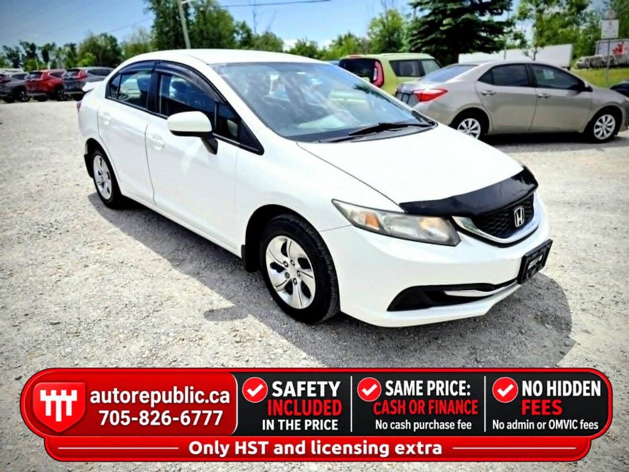 2014 Honda Civic LX Certified Mint Condition Oil Sprayed One Owner Photo