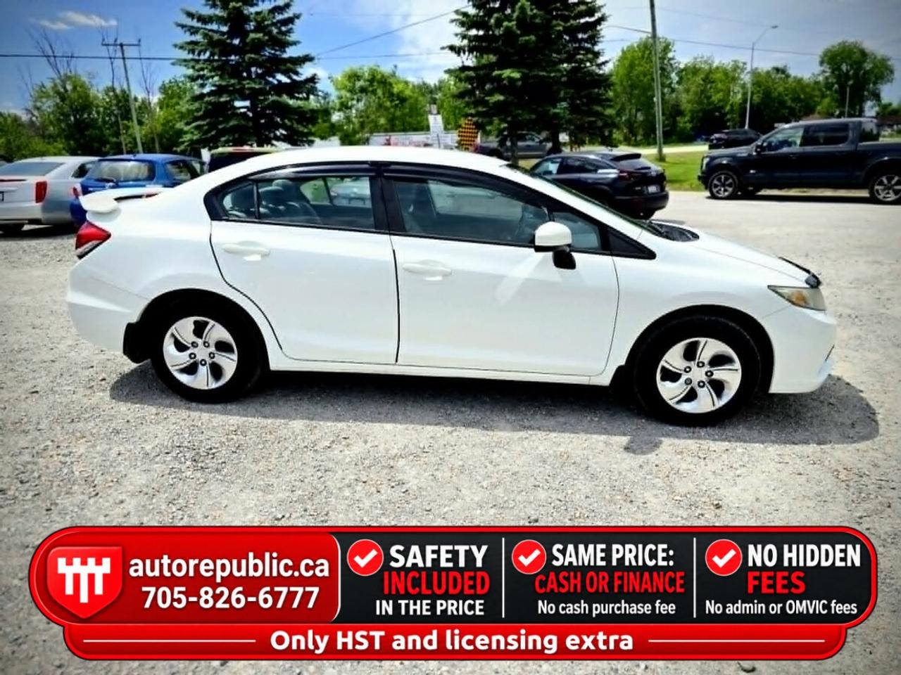 2014 Honda Civic LX Certified Mint Condition Oil Sprayed One Owner Photo