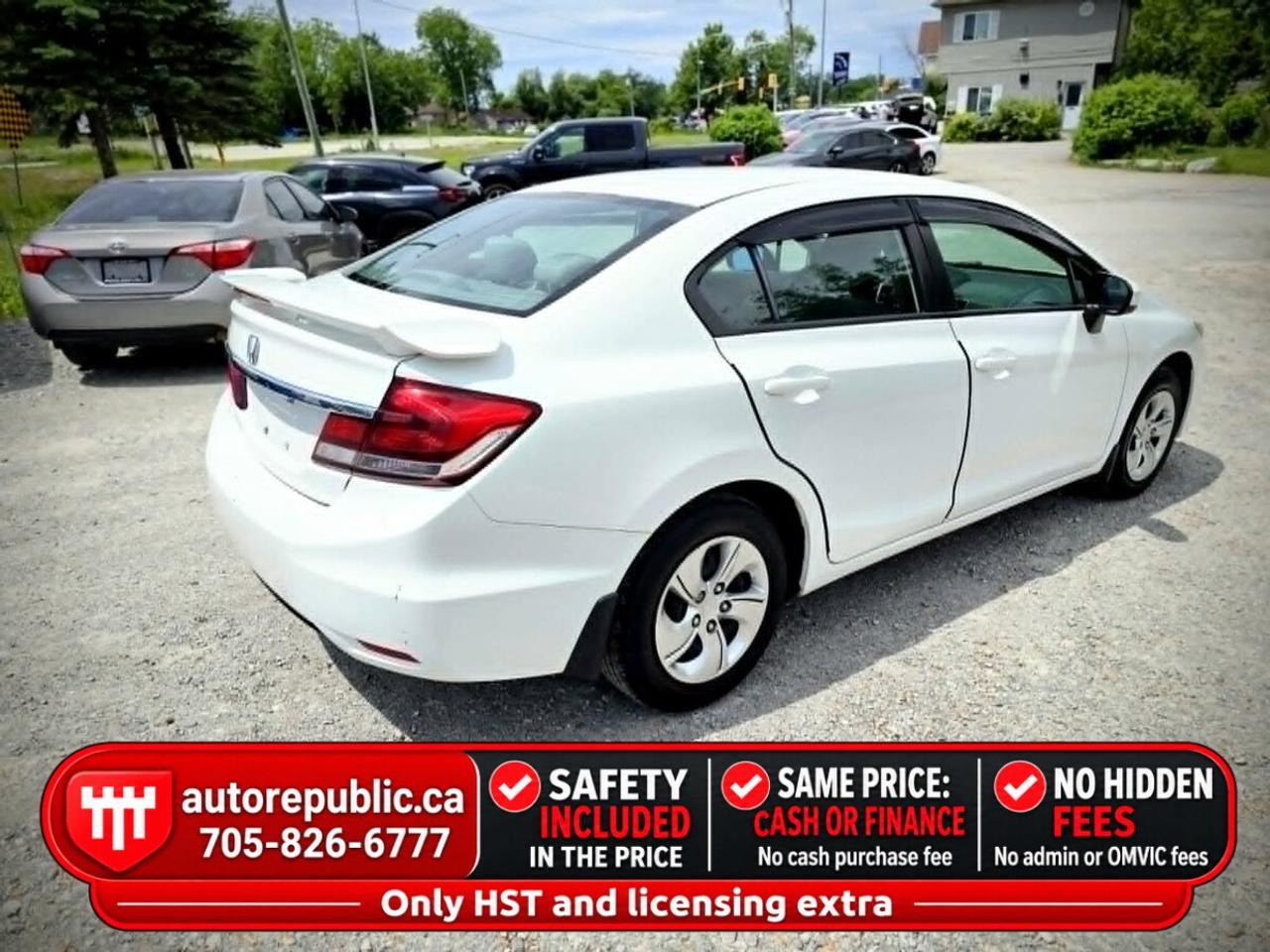 2014 Honda Civic LX Certified Mint Condition Oil Sprayed One Owner Photo
