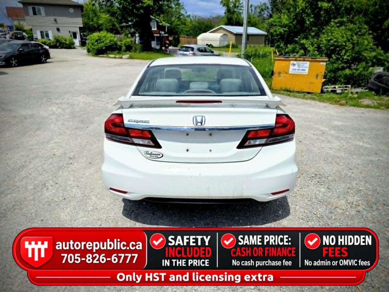 2014 Honda Civic LX Certified Mint Condition Oil Sprayed One Owner Photo