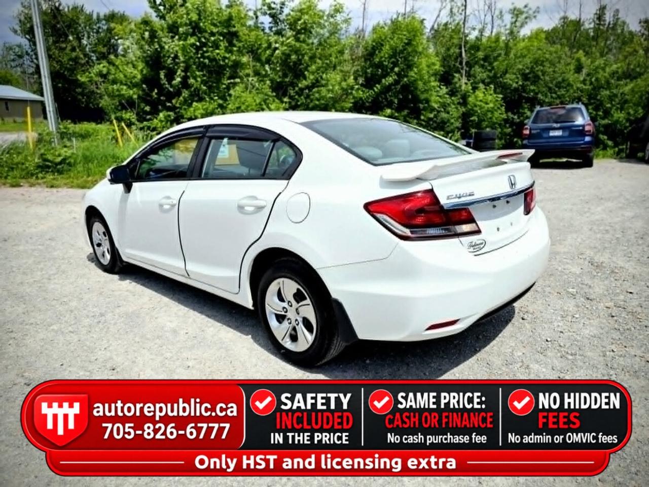 2014 Honda Civic LX Certified Mint Condition Oil Sprayed One Owner Photo
