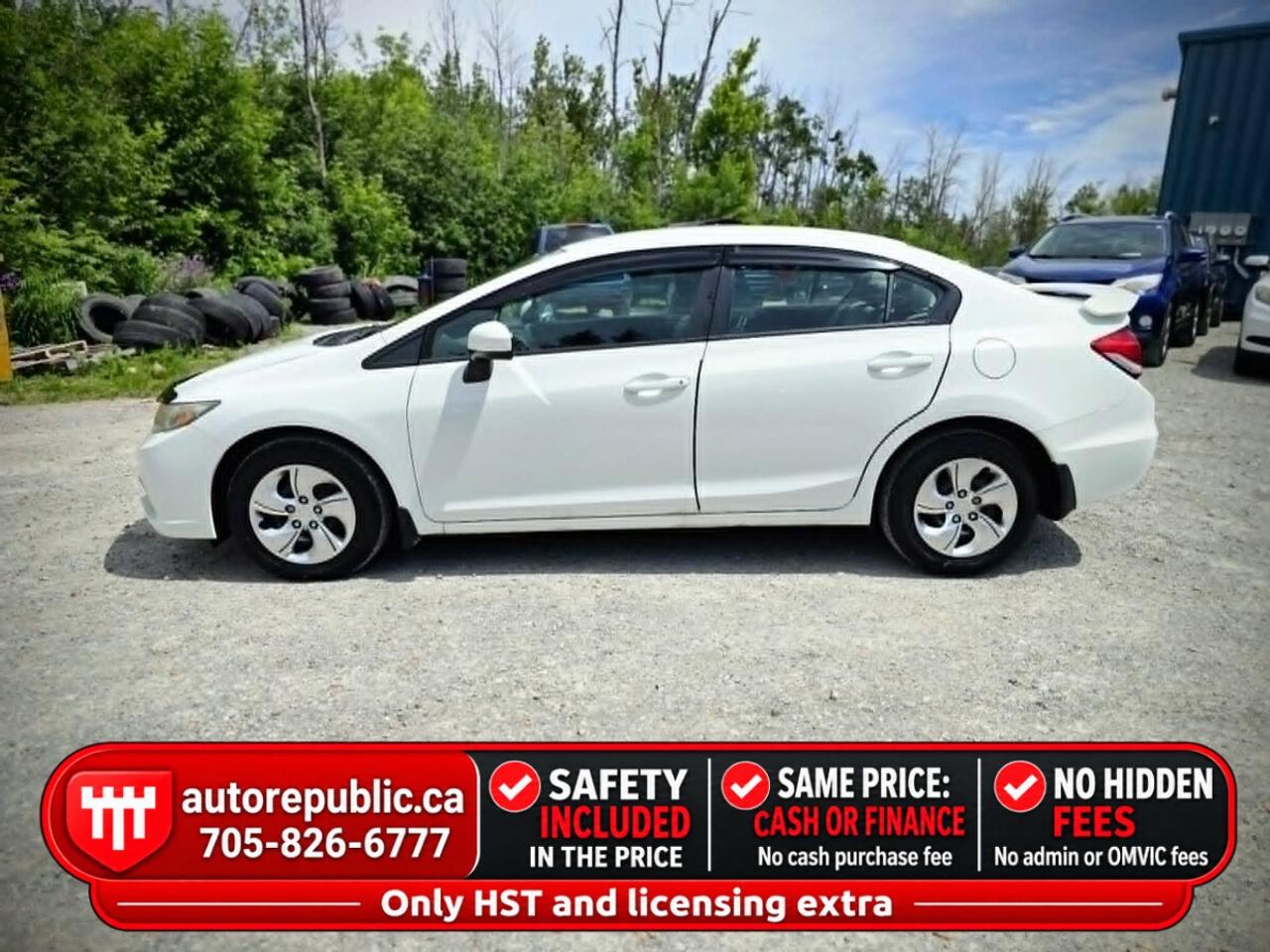2014 Honda Civic LX Certified Mint Condition Oil Sprayed One Owner Photo