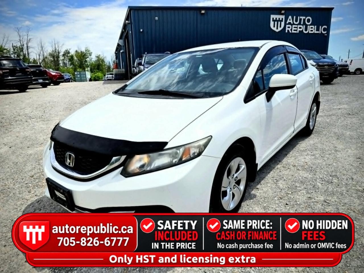 2014 Honda Civic LX Certified Mint Condition Oil Sprayed One Owner Photo
