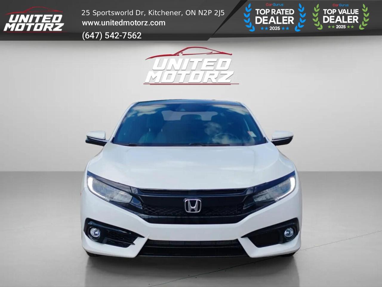 2016 Honda Civic Touring~SAFETY CERTIFIED~Honda Sensing Pkg.~ Photo2