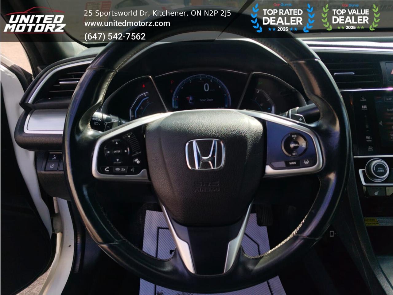 2016 Honda Civic Touring~SAFETY CERTIFIED~Honda Sensing Pkg.~ Photo