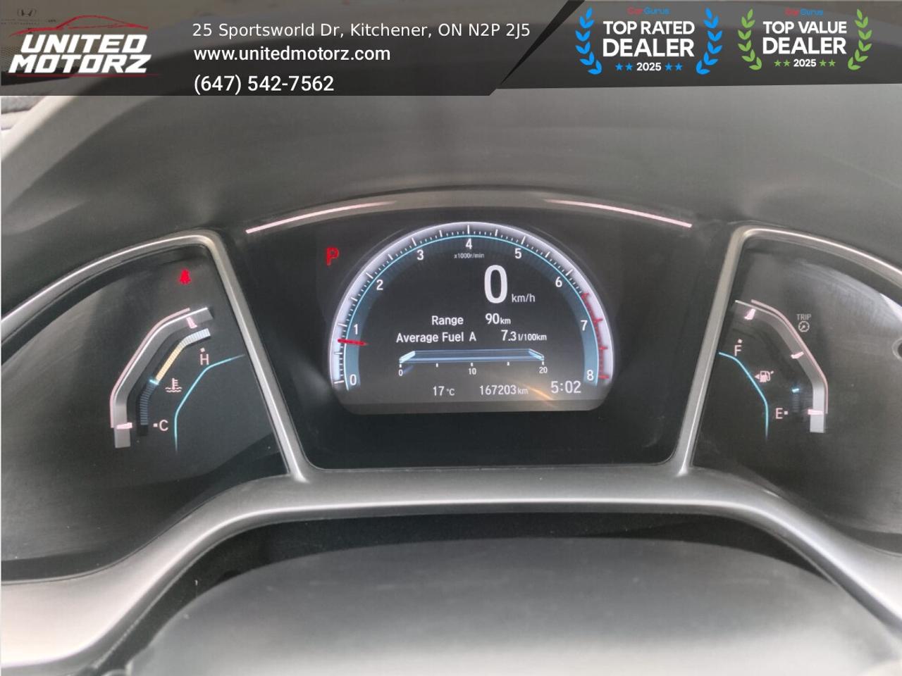 2016 Honda Civic Touring~SAFETY CERTIFIED~Honda Sensing Pkg.~ Photo