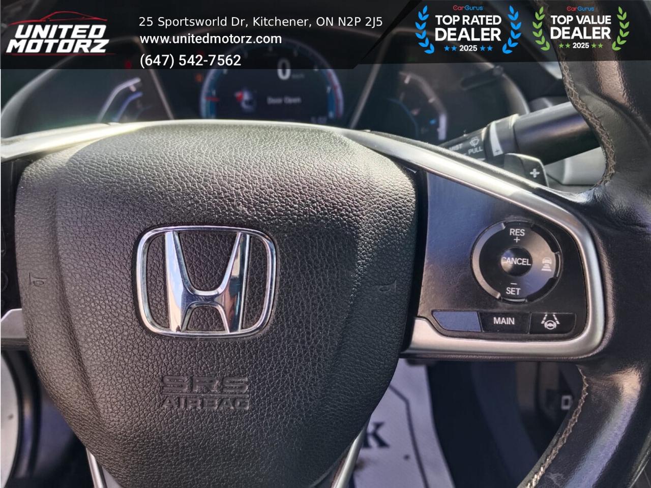 2016 Honda Civic Touring~SAFETY CERTIFIED~Honda Sensing Pkg.~ Photo