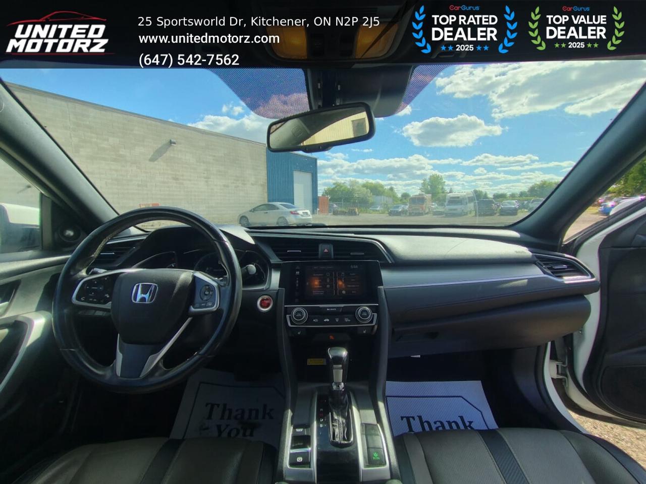 2016 Honda Civic Touring~SAFETY CERTIFIED~Honda Sensing Pkg.~ Photo