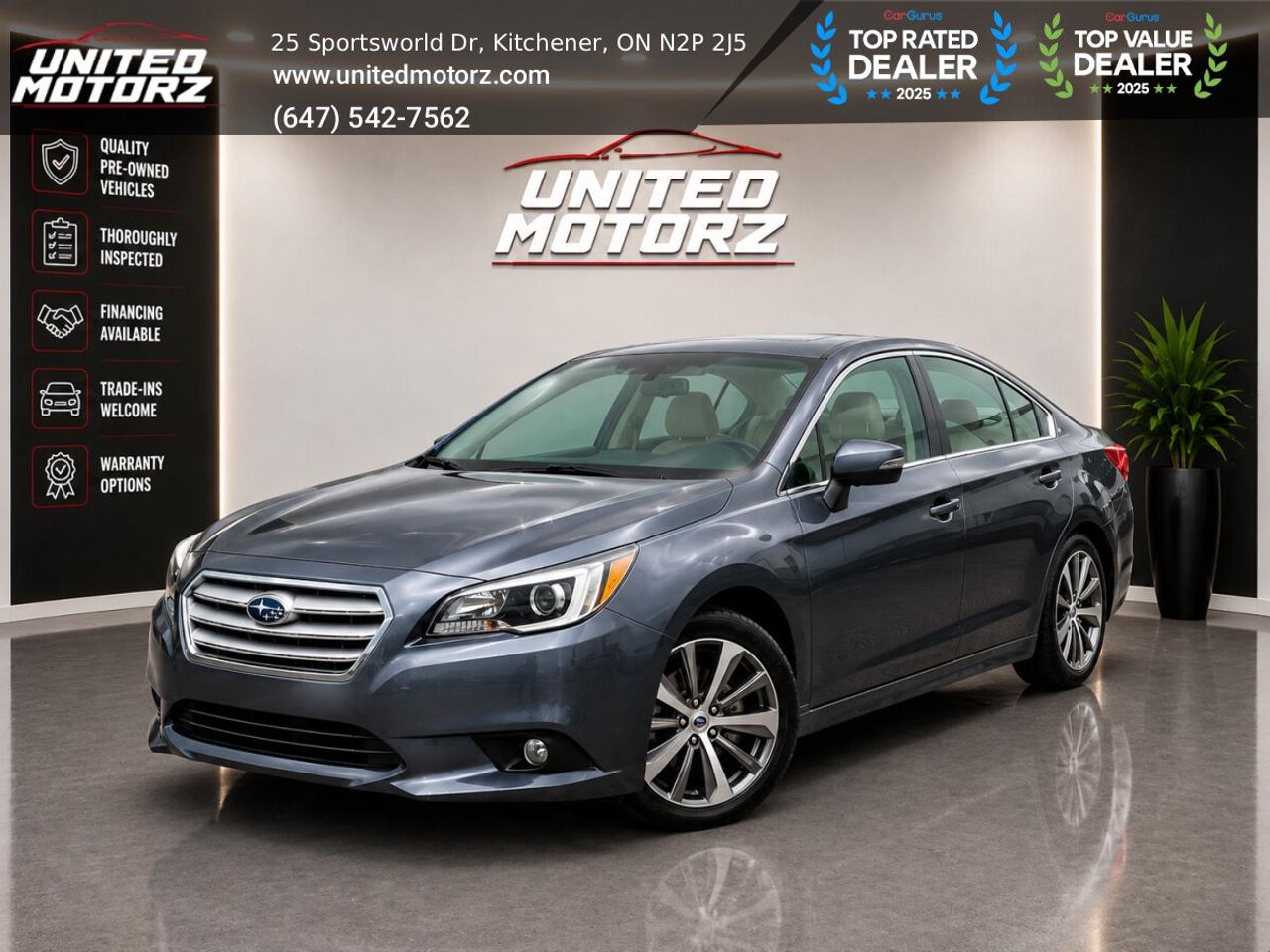 2016 Subaru Legacy w/ Limited and Tech pkg ~SAFETY CERTIFIED~ 28 SERV Photo