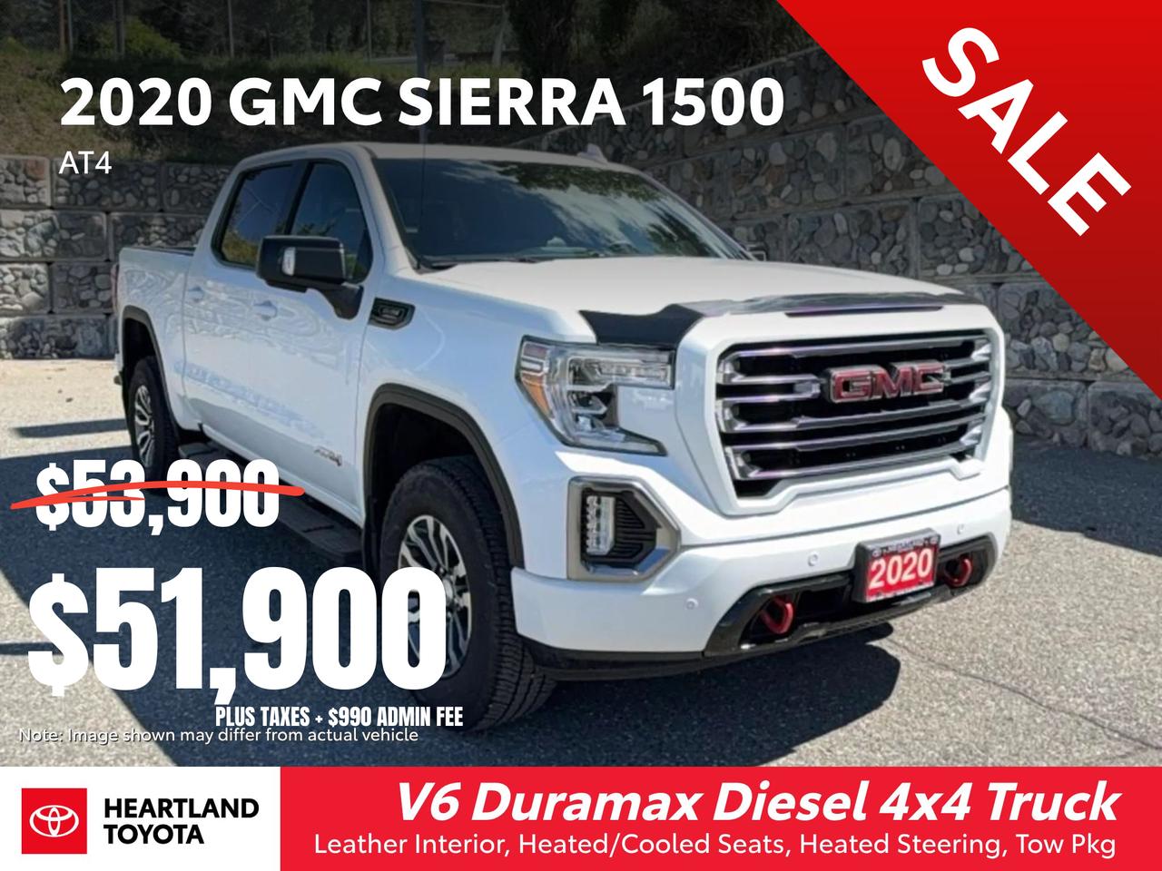 2020 GMC Sierra 1500 AT4 Photo