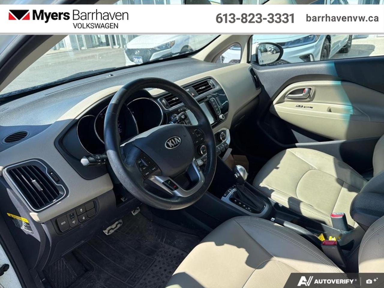 2016 Kia Rio SX AT  - Leather Seats -  Heated Seats Photo