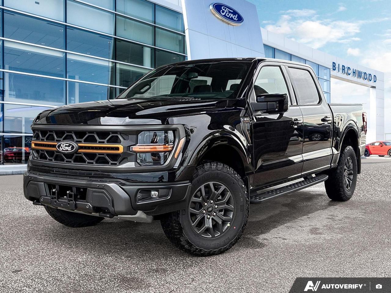 The 2026 Ford F-150 Tremor is built for those who demand more from their truck  more capability, more technology, and more confidence on and off the road. With a 5.0L V8 under the hood, 4WD drivetrain, and Tremor-specific off-road hardware, this F-150 is a serious work and adventure machine with only 26 km on the odometer.

- 5.0L 8-cylinder engine paired with 4WD and a 3.73 electronic locking rear axle for maximum traction on any terrain
- Tremor-spec 18 dark matte alloy wheels wrapped in 275/70R18 All-Terrain tires and running boards for trail-ready stance and practicality
- Hill Descent Control, Hill Hold Control, and 4-wheel disc brakes with ABS for confident control in challenging conditions
- Class IV towing equipment with trailer sway control  ready to haul whatever you need
- Connected Navigation with voice activation and dual-zone automatic climate control for comfort on long hauls
- Ford Co-Pilot360 suite including BLIS blind spot monitoring, cross-traffic alert with reverse brake assist, front and rear parking sensors, and aerial view camera system
- Deep tinted glass, automatic LED high-beam headlamps, and power rear window with defroster for all-season utility
- Rear 60/40 fold-up split-bench seating for flexible cargo and passenger configurations

Ready to get behind the wheel? Visit Birchwood Ford in person or at www.birchwoodford.ca to reserve this truck, start your purchase online, or book a test drive. Our team is here to answer any questions and make the process straightforward from start to finish.
Birchwood Ford is your choice for New Ford vehicles in Winnipeg. 

At Birchwood Ford, we hold ourselves to the highest standard. Our number one focus is customer satisfaction which has awarded us the Ford of Canadas Presidents Award for 5 consecutive years. This honour is presented to Ford dealers that have proven outstanding results in Sales and Customer Service Excellence.

Are you a newcomer to Canada, recent graduate, first time car buyer or physically challenged? Ask us about our exclusive rebates and how they may apply to you.
 
Interested in seeing/hearing more? Book a test drive or give us a call at (204) 661-9555 and we can help you with whatever you need!

Dealer permit #4454
Dealer permit #4454