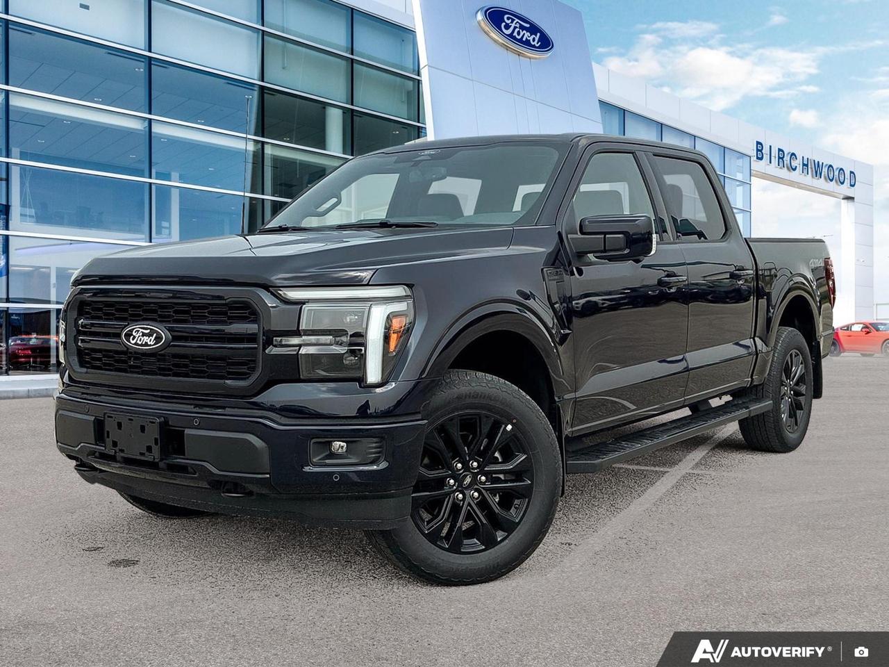 The 2026 Ford F-150 LARIAT in Antimatter Blue Metallic is built for those who demand capability without sacrificing comfort. With only 11 km on the odometer, this brand-new crew cab rolls out with the 501A package, a striking Black Appearance Package, Twin Panel Moonroof, and a proven 3.5L EcoBoost paired with 4WD  a serious workhorse dressed to impress on any job site or weekend adventure.

- Black Appearance Package adds an aggressive, blacked-out look exclusive to this trim configuration
- Twin Panel Moonroof for an open, airy cabin experience on long hauls or daily commutes
- 3.5L 6-cylinder engine with 4WD and automatic transmission for confident towing and off-road capability
- Class IV towing package with trailer sway control  ready to pull from day one
- Heated leatherette steering wheel and power adjustable pedals for personalized comfort
- Voice-activated dual-zone automatic climate control to keep every passenger comfortable
- BLIS Blind Spot Information System, Forward/Reverse Sensing, and Cross-Traffic Alert with Reverse Brake Assist for confident maneuvering
- Aerial View Camera System and Ford Co-Pilot360 suite for enhanced visibility and safety

Ready to put this F-150 to work? Visit us at Birchwood Ford or explore your options at birchwoodford.ca. Reserve this truck online, start your purchase, or book a test drive today  our team is here to make the process straightforward and hassle-free.
Birchwood Ford is your choice for New Ford vehicles in Winnipeg. 

At Birchwood Ford, we hold ourselves to the highest standard. Our number one focus is customer satisfaction which has awarded us the Ford of Canadas Presidents Award for 5 consecutive years. This honour is presented to Ford dealers that have proven outstanding results in Sales and Customer Service Excellence.

Are you a newcomer to Canada, recent graduate, first time car buyer or physically challenged? Ask us about our exclusive rebates and how they may apply to you.
 
Interested in seeing/hearing more? Book a test drive or give us a call at (204) 661-9555 and we can help you with whatever you need!

Dealer permit #4454
Dealer permit #4454