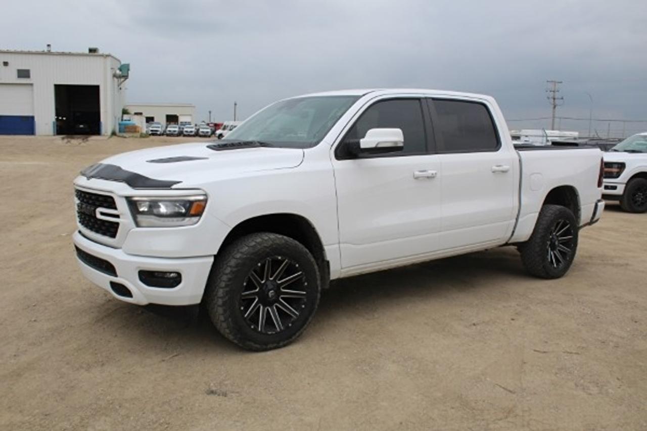 2022 Dodge Ram 1500 Sport 4x4 Crew Cab 5'7" Box w/Htd L.wrap, NAV, BUC - Photo #1