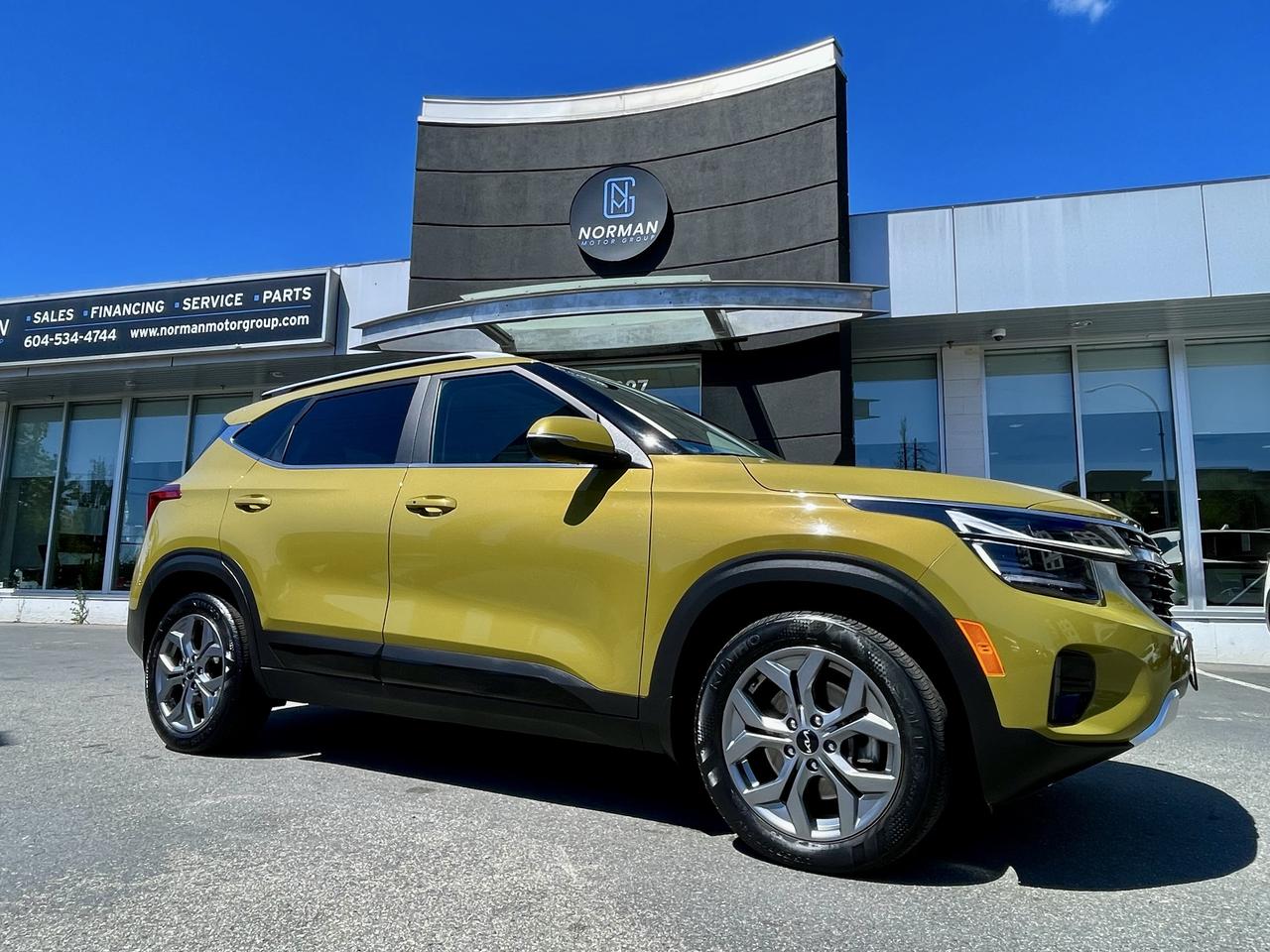 Used 2024 Kia Seltos EX AWD HEATED LEATHER SUNROOF B/U CAMERA for sale in Langley, BC