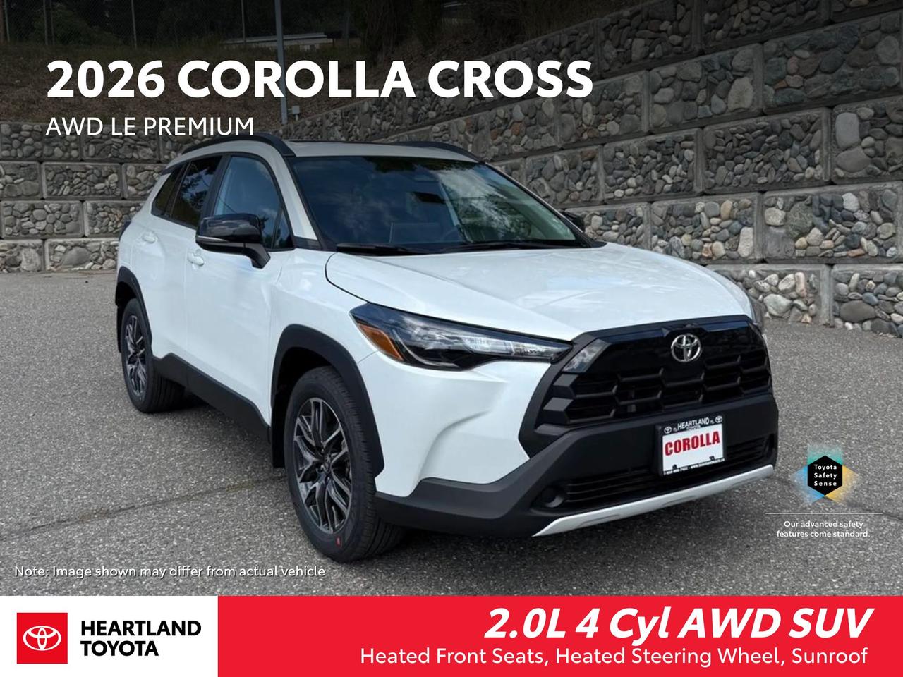 2026 Toyota Corolla Cross LE AWD Premium Photo0