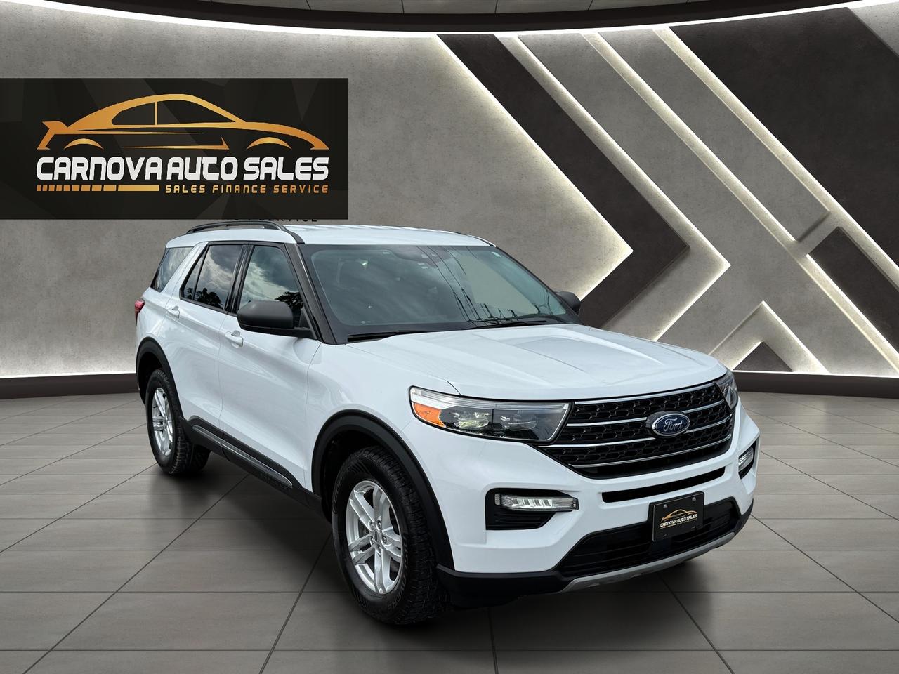 2020 Ford Explorer XLT AWD+CLEAN CARFAX+LEATHER+POWER GATE Photo