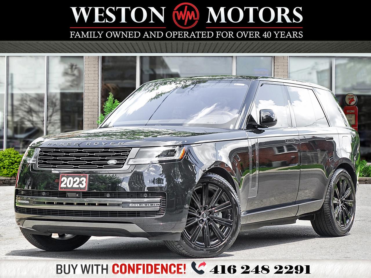 Used 2023 Land Rover Range Rover RARE! P440e*HYBRID ELECTRIC*FACTORY WARRANTY 160KM for sale in Toronto, ON