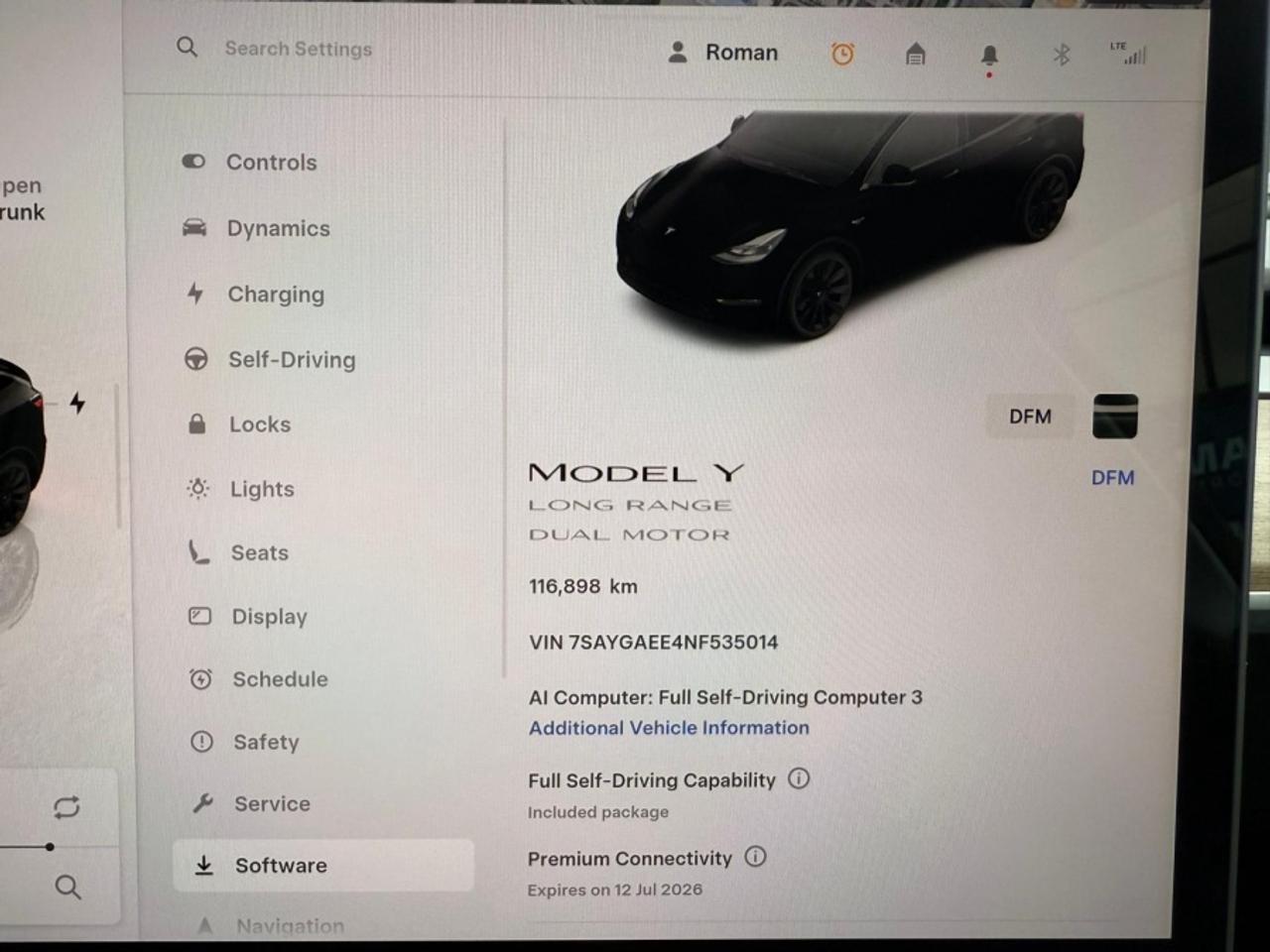 2022 Tesla Model Y LONG RANGE AWD /7-PASSENGER /FULL SELF DRIVE Photo