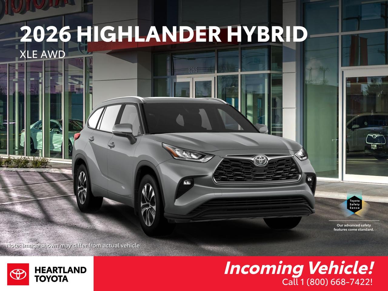 2026 Toyota Highlander HYBRID xle awd Photo0