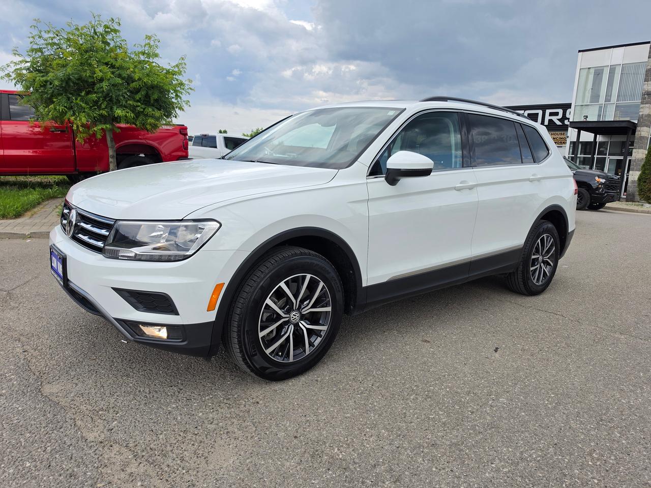 <p data-start=0 data-end=71><strong data-start=0 data-end=71>2019 Volkswagen Tiguan Comfortline SE 4MOTION AWD &ndash; ONLY 36,324 KM!</strong></p><p data-start=73 data-end=349>Exceptionally clean and incredibly well cared for, this 2019 Volkswagen Tiguan Comfortline SE 4MOTION AWD is a standout SUV with only <strong data-start=207 data-end=220>36,324 KM</strong>. Offering the perfect blend of comfort, technology, safety, and all-weather capability, this Tiguan is ready for its next owner.</p><p data-start=351 data-end=590>Powered by Volkswagens fuel-efficient 2.0L Turbocharged engine paired with an 8-speed automatic transmission and the renowned 4MOTION All-Wheel Drive system, this SUV delivers a confident and comfortable driving experience in all seasons.</p><p data-start=592 data-end=627><strong data-start=592 data-end=627>Loaded with Features Including:</strong></p><ul data-start=628 data-end=1076><li data-section-id=26jeh2 data-start=628 data-end=654>2.0L Turbocharged Engine</li><li data-section-id=usxwdt data-start=655 data-end=680>4MOTION All-Wheel Drive</li><li data-section-id=56iaqj data-start=681 data-end=699>Leather Interior</li><li data-section-id=avacvb data-start=700 data-end=719>Navigation System</li><li data-section-id=1n5jz68 data-start=720 data-end=739>Panoramic Sunroof</li><li data-section-id=fbo29j data-start=740 data-end=756>Power Liftgate</li><li data-section-id=1kzjkr0 data-start=757 data-end=771>Remote Start</li><li data-section-id=6cci00 data-start=772 data-end=792>Heated Front Seats</li><li data-section-id=c3d4h2 data-start=793 data-end=830>Dual-Zone Automatic Climate Control</li><li data-section-id=1qsdvtd data-start=831 data-end=854>Blind Spot Monitoring</li><li data-section-id=kcg7ip data-start=855 data-end=881>Rear Cross Traffic Alert</li><li data-section-id=8023si data-start=882 data-end=914>Front Assist Collision Warning</li><li data-section-id=1tas6zj data-start=915 data-end=930>Backup Camera</li><li data-section-id=q4m7a data-start=931 data-end=961>Apple CarPlay & Android Auto</li><li data-section-id=6hyl4r data-start=962 data-end=986>Bluetooth Connectivity</li><li data-section-id=1751o0w data-start=987 data-end=1006>Push Button Start</li><li data-section-id=h2kbia data-start=1007 data-end=1022>Keyless Entry</li><li data-section-id=1e35wlb data-start=1023 data-end=1037>Alloy Wheels</li><li data-section-id=1ck5ydw data-start=1038 data-end=1054>Cruise Control</li><li data-section-id=do8wta data-start=1055 data-end=1076>Power Drivers Seat</li></ul><p data-start=1078 data-end=1340>With only <strong data-start=1088 data-end=1101>36,324 KM</strong>, this Tiguan has exceptionally low mileage for its year and shows beautifully inside and out. Clean, spacious, and loaded with desirable features, its an excellent choice for families, commuters, or anyone looking for a reliable AWD SUV.</p><p data-start=1342 data-end=1440><strong data-start=1342 data-end=1376>Additional Certification Cost:</strong> The full certification cost for this vehicle is <strong data-start=1425 data-end=1439>$790 + HST</strong>.</p><p data-start=1442 data-end=1481><strong data-start=1442 data-end=1481>Whats Included with Certification:</strong></p><ul data-start=1482 data-end=1784><li data-section-id=13osptj data-start=1482 data-end=1605>The vehicle will be delivered with a valid safety certification and a 36-day safety item warranty for your peace of mind.</li><li data-section-id=zxa9bd data-start=1606 data-end=1679>A fresh oil change will be performed, and all fluids will be topped up.</li><li data-section-id=t17utt data-start=1680 data-end=1784>The vehicle will be professionally detailed, ensuring it looks and feels like new when you pick it up.</li></ul><p data-start=1786 data-end=1987>At Twin Oaks Auto, we are committed to providing a hassle-free car buying experience. From your first inquiry to driving off in your new car, our goal is to get you on the road quickly and stress-free!</p><p data-start=1989 data-end=2111><strong data-start=1989 data-end=2021>Financing Options Available!</strong><br>Flexible financing options are available to suit your needs. Contact us for more details.</p><p data-start=2113 data-end=2227><strong data-start=2113 data-end=2134>Contact Us Today:</strong><br>📞 Call Us: 905-339-3330<br data-start=2159 data-end=2162>📍 Location: 2470 Royal Windsor Drive, Oakville, Ontario, L6J 7Y2</p><p data-start=2229 data-end=2298>(Conveniently located between Ford Drive and Winston Churchill Blvd.)</p><p data-start=2300 data-end=2438 data-is-last-node= data-is-only-node=><strong data-start=2300 data-end=2321>More Information:</strong><br>Visit our website at TwinOaksAuto.com to view additional pictures, explore our inventory, and access CARFAX reports.</p>
