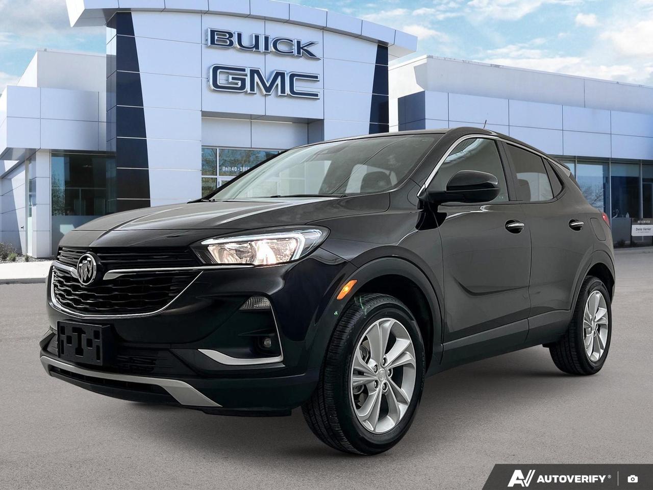 Cold Weather Comfort Package | Rear Vision Camera | Wireless Apple Car Play & Android Auto | Buick Driver Confidence | Heated Seats |
With only 6,641 km on the clock, this 2023 Buick Encore GX Preferred in striking Ebony Twilight Metallic is practically fresh off the lot. Pairing all-wheel drive with a responsive 1.3L turbocharged 3-cylinder engine and a sleek black-on-black interior, it delivers the kind of refined, confident driving experience that Buick buyers have come to expect  without the new-vehicle price tag.

Key Features 
- 8 Inch Buick Infotainment System with Navigation 
- Apple CarPlay and Android Auto
- 8 Way Power Adjustable Driver 
- Remote Start 
- Keyless Open and Start 
- Heated Front Seats
- Power Adjustable Heated Mirrors 
- Active Noise Cancellation
- Rear View Camera
- Cruise Control

Safety Features
- Front Pedestrian Braking 
- Lane Keep Assist with Lane Departure Warning 
- Forward Collision Alert 
- Following Distance Indicator 
- Teen Driver Mode
- Automatic Emergency Braking 

Ready to make it yours? Visit us at Birchwood Chevrolet Buick GMC, explore this vehicle on our website at www.birchwoodchevrolet.ca, or contact us today to book a test drive. Our team is here to make the buying process straightforward and enjoyable  on your schedule.
All of our quality pre-owned vehicles are delivered with the following:
· a Birchwood Certified 152 pt Inspection
· a full tank of fuel
· Full service records (if available)
· a CARFAX report

Click, call (204) 837-5811, or visit Birchwood Chevrolet Buick GMC at the Birchwood Auto Park, 3965 Portage Avenue West at the Perimeter.

Special Financing Available! Price does not include taxes. Dealer Permit #4240.
Dealer permit #4240